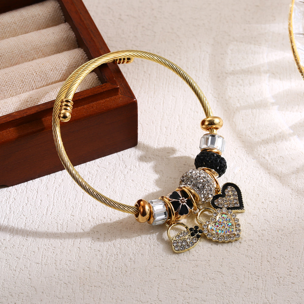 Heart Shape Shell Lock
