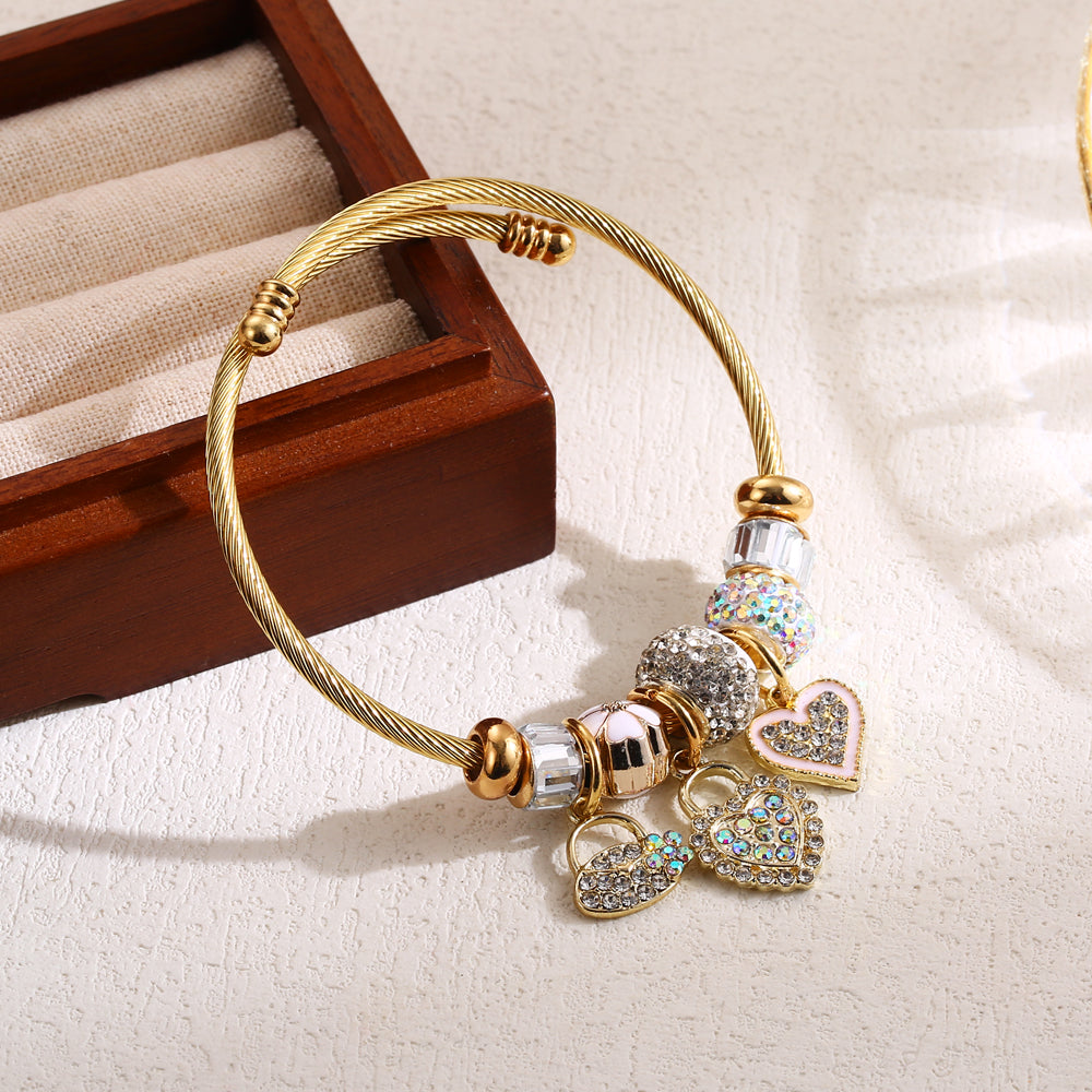 Heart Shape Shell Lock