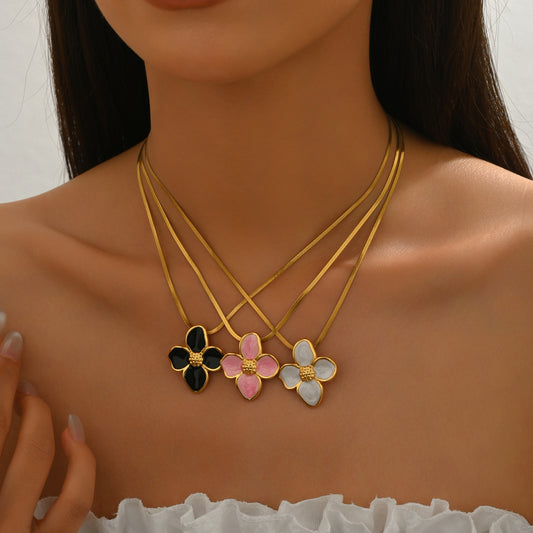 FLOWER NECKLACES